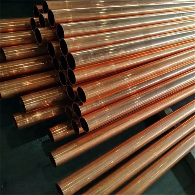 Tubos De Cobre C10100 Para Calentadores De Agua Domésticos