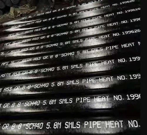 کاربن اسٹیل پائپ Astm A53 Gr A/B